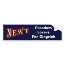 NEWT - Write Your Own Text Bumper Stickers