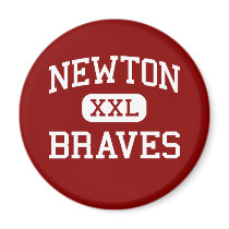 Newton - Braves - High School - Newton New Jersey magnets