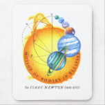 Newton Elliptical Orbits Mousepad