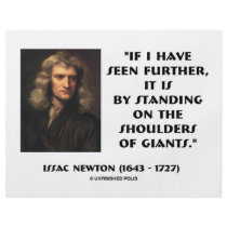 Newton Standing On The Shoulders Of Giants flyers