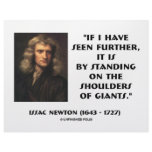 Newton Standing On The Shoulders Of Giants Personalized Letterhead