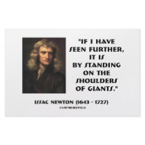 Newton Standing On The Shoulders Of Giants stationery