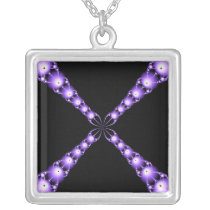 Newton's Electric X Necklace