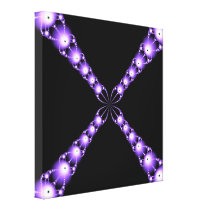 Newton's Electric X Wrapped Canvas Gallery Wrapped Canvas