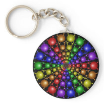 Newton's Rainbow Keychain