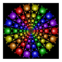 Newton's Rainbow Poster