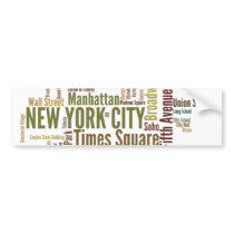 NewYork Bumper Sticker