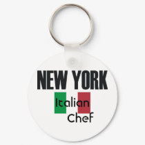 NewYork Italian Chef keychains by CaringHearts NewYork Italian Chef keychains