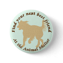 Next Best Friend Button 12 by dogplay Next Best Friend Button 12