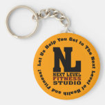 Next Level Fitness Studio Emblem3 Key Chain