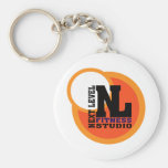 Next Level Fitness Studio Emblem 2 Keychain