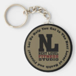Next Level Fitness Studio Emblem Key Chain