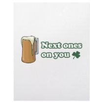 Next Ones on You St Patricks Day letterhead
