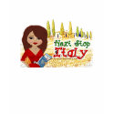 Next Stop Italy Logo Shirt by nextstopitaly Next Stop Italy Logo Shirt