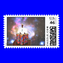 Next, the Cosmos stamps