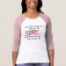 Ladies 3/4 Sleeve Raglan (Fitted)