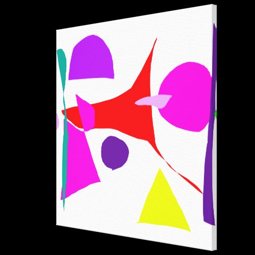 Next Time You Come Before Me for Lunch Gallery Wrapped Canvas