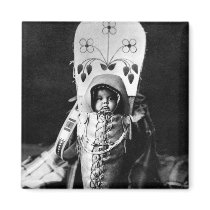 Nez Perce Baby Fridge Magnet