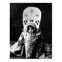 Nez Perce Baby Postcard