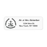 NF2Crew Return Address label w/ Black Logo