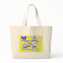nf endurance team design in yellow bags