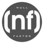 [nf] logo round sticker