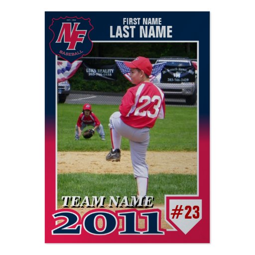 Make Your Own Baseball Card Free Template