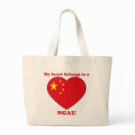Ngau Tote Bags