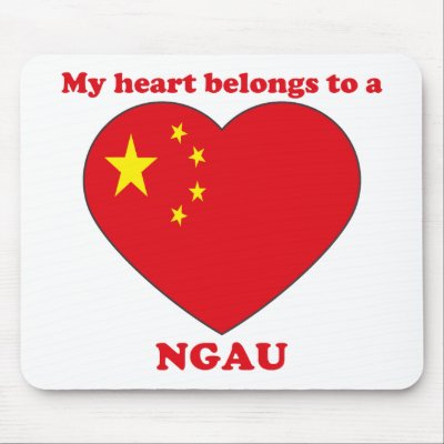 Ngau Mousepad by ValentinesDayTshirts