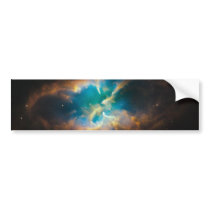 NGC 2818 Planetary nebula glowing Bumper Sticker