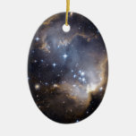 NGC 602 bright stars Christmas Ornament