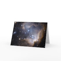 NGC 602 bright stars in the Milky Way Card