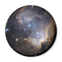 NGC 602 bright stars in the Milky Way Fridge Magnets