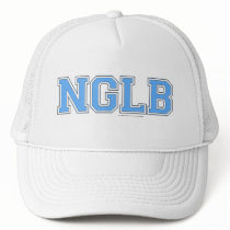 NGLB LOGO Powder Blue, No Girl Left Behind hats