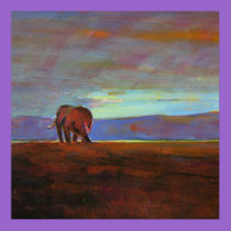 Ngorongoro Sunset collosal  print posters