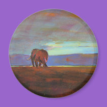 'Ngorongoro  Sunset' magnets