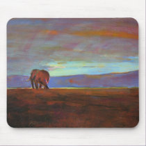 'Ngorongoro Sunset' mousepads