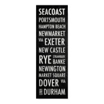 NH Bus Poster - Seacoast posters
