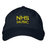 NHS Music Adjustable Cap Embroidered Hat