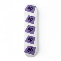 Ni Nickle Custom Skateboard