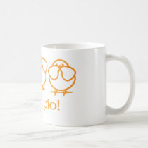 ¡ni un pio! = not a peep! mugs