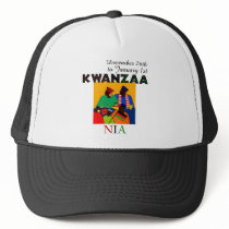 NIA - Purpose hats by Kwanzaa NIA - Purpose hats
