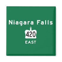 Niagara Falls 420 Fridge Magnet