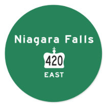 Niagara Falls 420 Sticker
