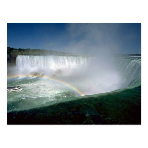 Niagara Falls and Maid of the Mist, New York, USA Postcard ...
