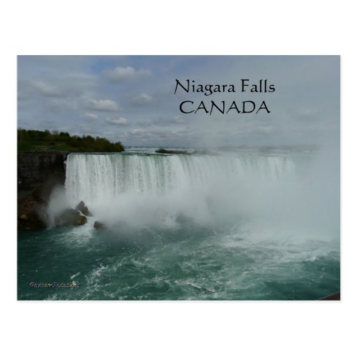 Niagara Falls Beauty-Canadian Side Postcard | Zazzle