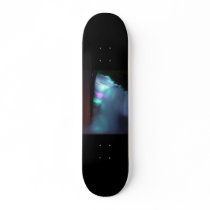 Niagara Falls Canada Night Purple Aqua Skateboard by paulbatesphoto Niagara Falls Canada Night Purple Aqua Skateboard