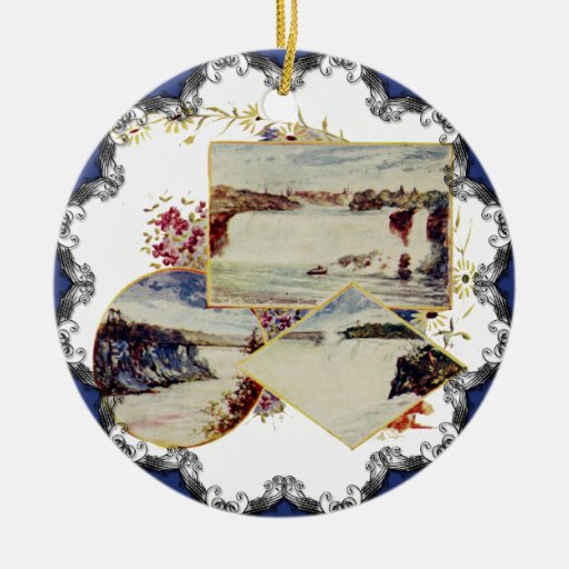 niagara falls christmas ornament zazzle niagara falls christmas ornament zazzle