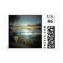 Niagara Falls Goat Island Bridge TTV Stamp