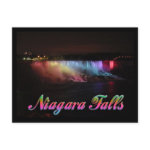 Niagara Falls Lights at Night Post Cards
